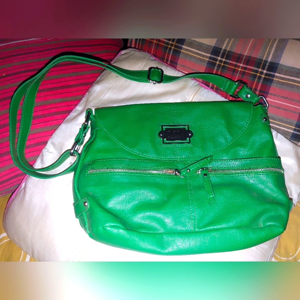 Vintage Nicole Miller Green Purse